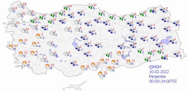 7 Şubat 2022 Pazartesi hava nasıl olacak? 