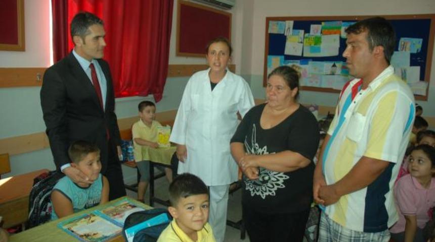 Doğuhan ders başı yaptı, veliler okula koştu