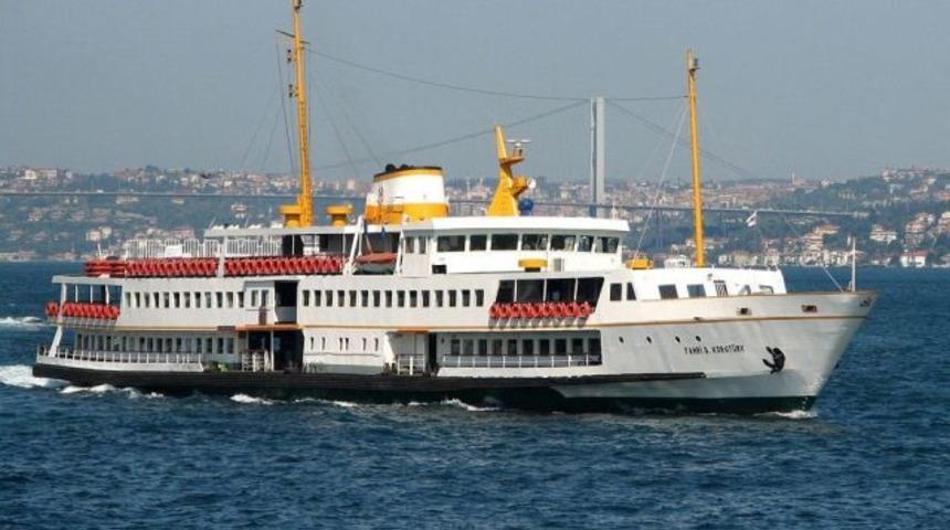 Sis nedeniyle şehir hatları seferleri iptal