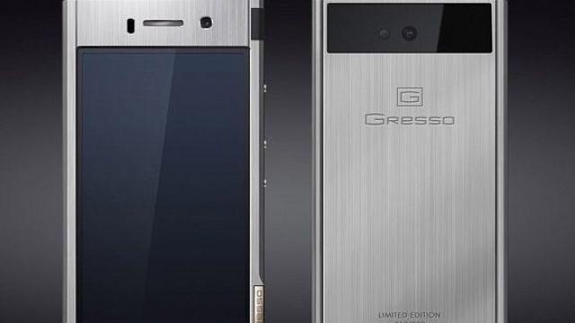 Gresso’dan lüks android telefon