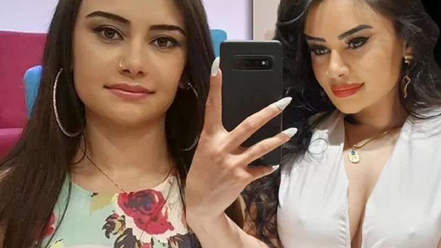 Naz Mila'nın dekoltesi sosyal medyada olay oldu! Sütyen mi string mi?