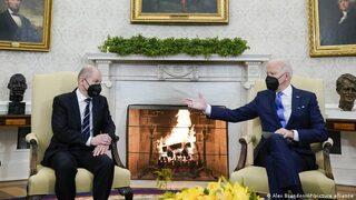 Washington'da Scholz-Biden buluşması