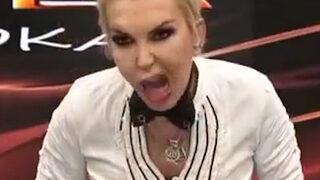 Seyhan Soylu canlı yayında ayaklanıp havlamaya başladı