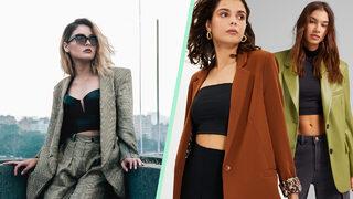 Her mevsim giyilebilecek ve şıklığınızdan söz ettirecek en güzel blazer ceketli kombinler