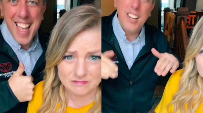 Eşinin cimriliğini anlatarak sosyal medyada popüler oldu! Halıyı daha uzun süre kullanmak için bakın nasıl yürüyor