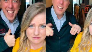 Eşinin cimriliğini anlatarak sosyal medyada popüler oldu! Halıyı daha uzun süre kullanmak için bakın nasıl yürüyor