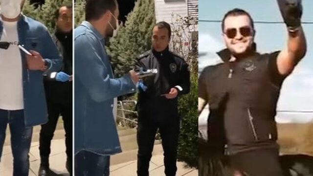Polislere zor anlar yaşatmıştı! Gökhan Göz bozkurt işareti yaptığı yaptığı videoyu yayınladı