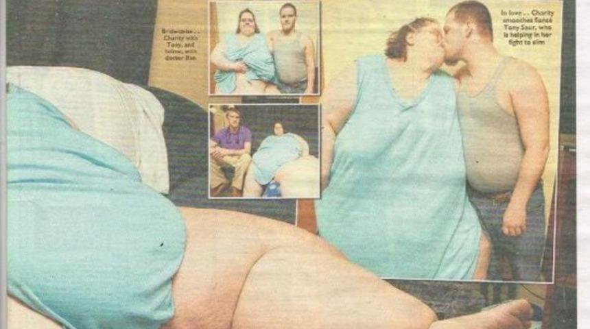 D&uuml;nyanın en şişman kadını