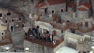 Sümela Manastırı'nda 'diskovari eğlence' için soruşturma! Bakanlık izni olmadan gerçekleştirilmiş