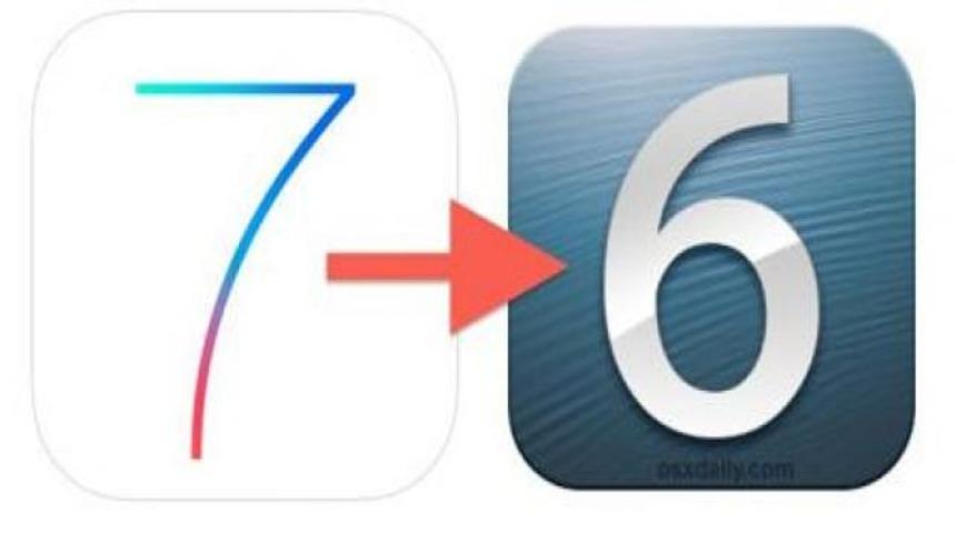 iOS 6&prime;ya geri d&ouml;nme zamanı bitti