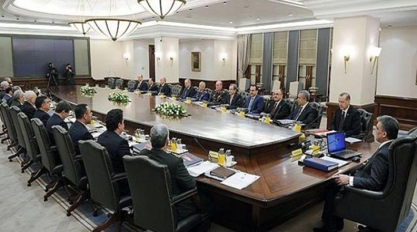 MGK toplantısı sona erdi