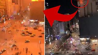 Abu Dabi’deki patlama füze saldırısı mı? Bina ateş topuna döndü… 