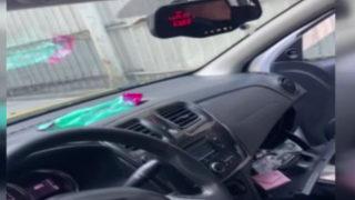 Korsan taksici her şeyi denedi bir hatasıyla yakalandı! 