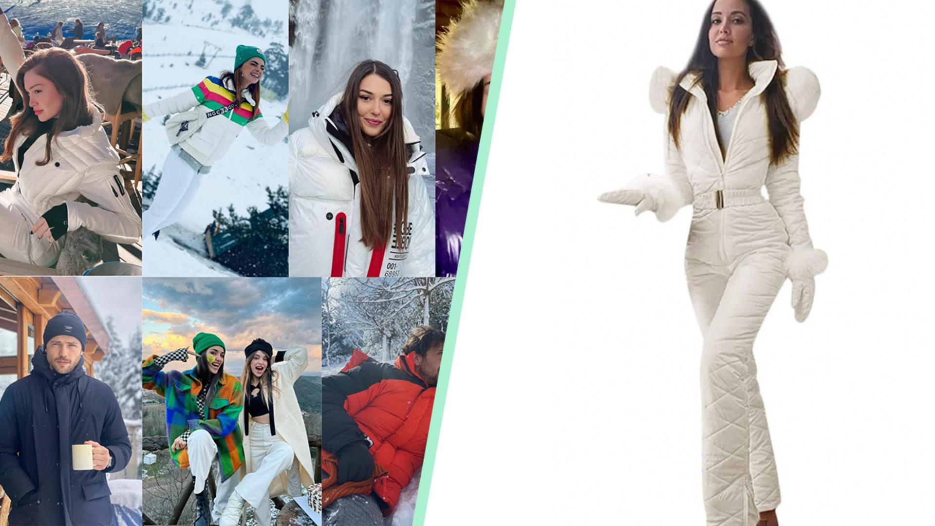 Geçtiğimiz hafta sözleşmiş gibi aynı anda kar tatiline çıkan ünlü ve influencerların kıyafetleri