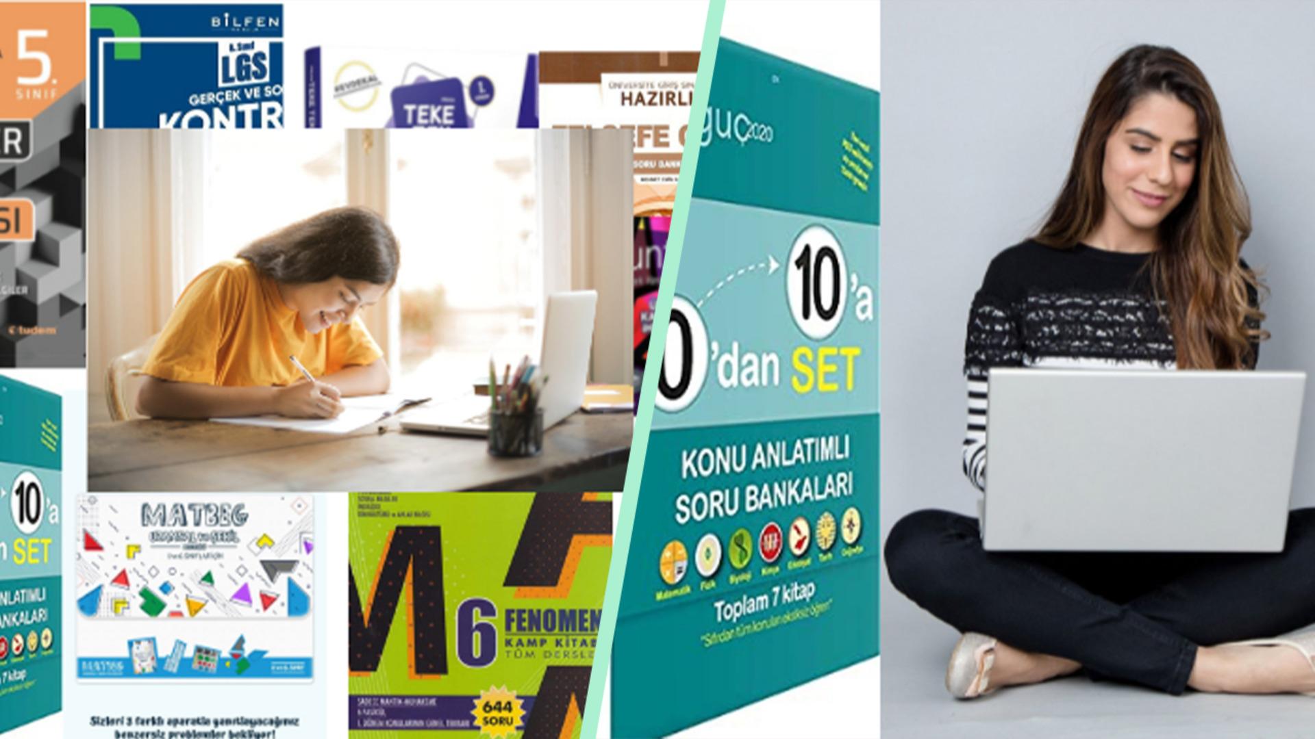 Derslerinizde size bir öğretmen gibi rehberlik yapıp gelişmenize yardımcı olacak en iyi test kitabı önerileri