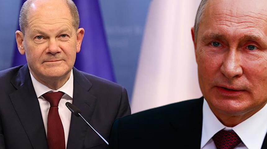 Olaf Scholz "Bu mesaj Rusya'da anlaşılmıştır" diyerek duyurdu: Açıklamayacağız