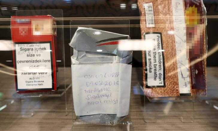Sigarayla mücadele için almıştı... Erdoğan'ın vatandaştan topladığı paketler sergileniyor G3