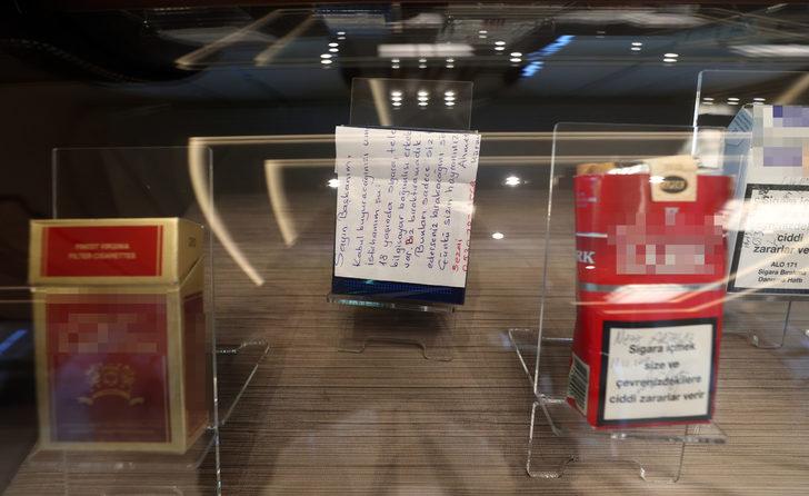 Sigarayla mücadele için almıştı... Erdoğan'ın vatandaştan topladığı paketler sergileniyor G4