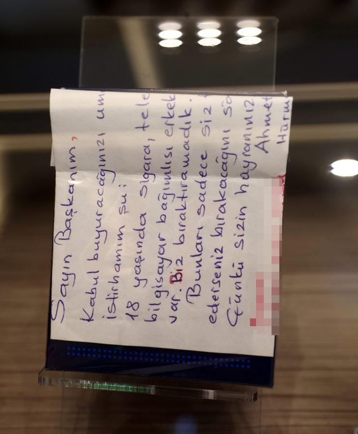 Sigarayla mücadele için almıştı... Erdoğan'ın vatandaştan topladığı paketler sergileniyor G5