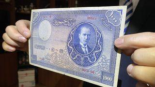 Türkiye'nin en değerli banknotu! Sadece 7 tane var... Değeri 1000 cumhuriyet altınından fazla
