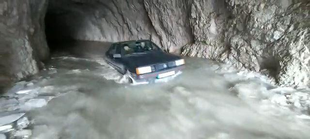 132 yıllık taş yol suyla doldu  - Genel - Erzincan - Kemaliye