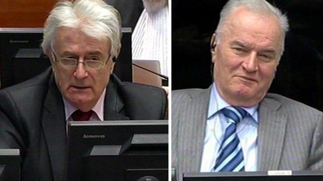 Karaciç ve Mladiç yıllar sonra yan yana