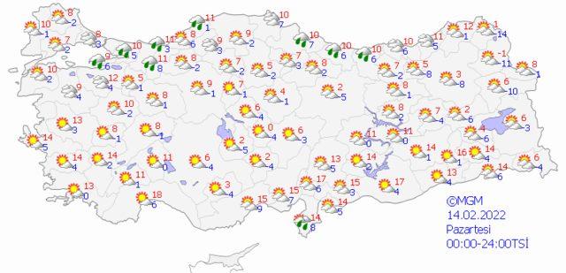 11 Şubat 2022 Cuma hava nasıl olacak? 