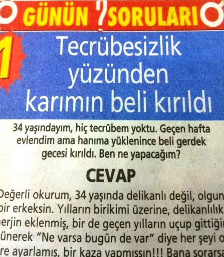 Haydar Dümen’in cevapladığı birbirinden acayip sorular! ''Tecrübesizlik yüzünden eşimin beli kırıldı" G2