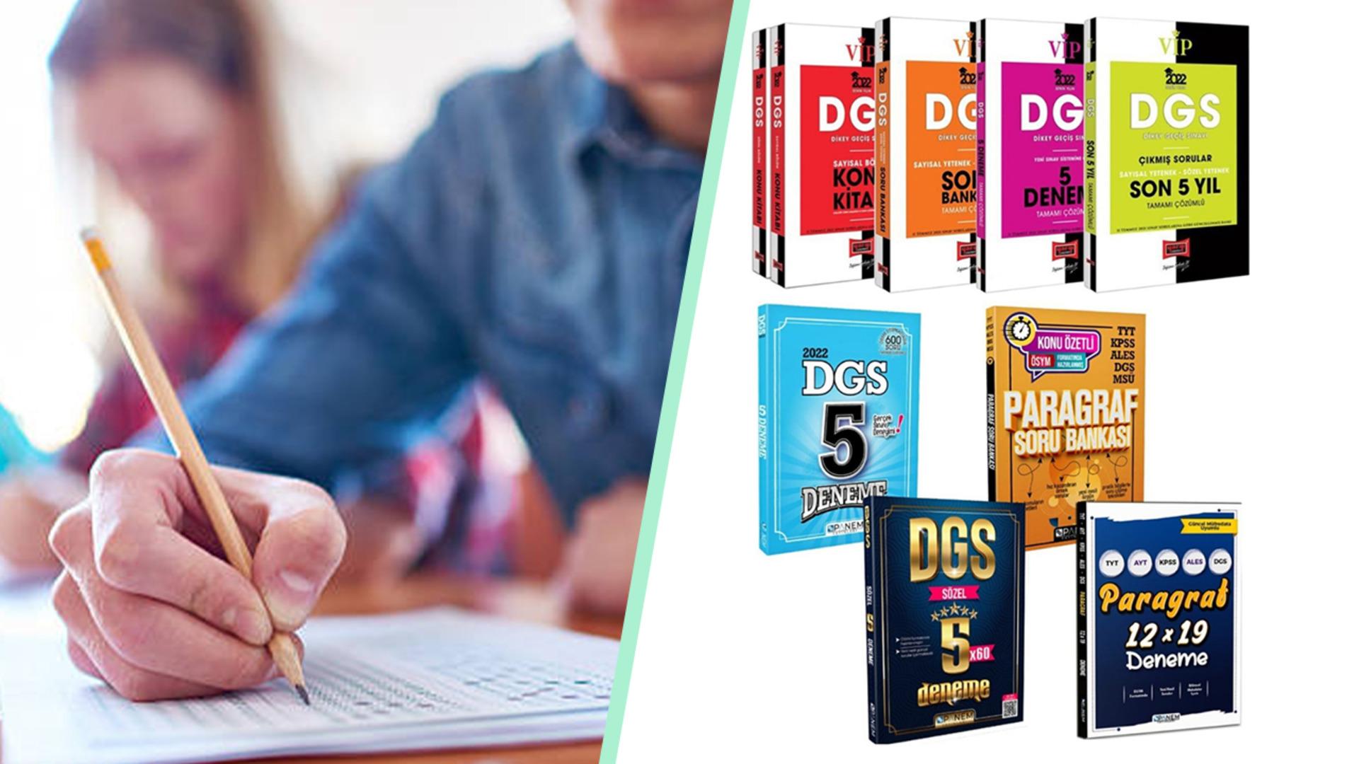 Sınav sorularına en yakın sorularla hazırlanabileceğiniz en iyi dgs kitapları