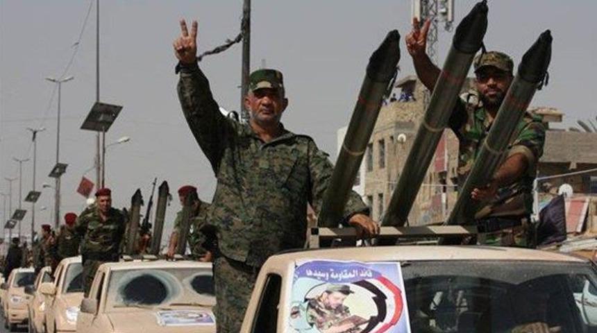 Irak'ta 'Barış Tugayları'ndan gövde gösterisi