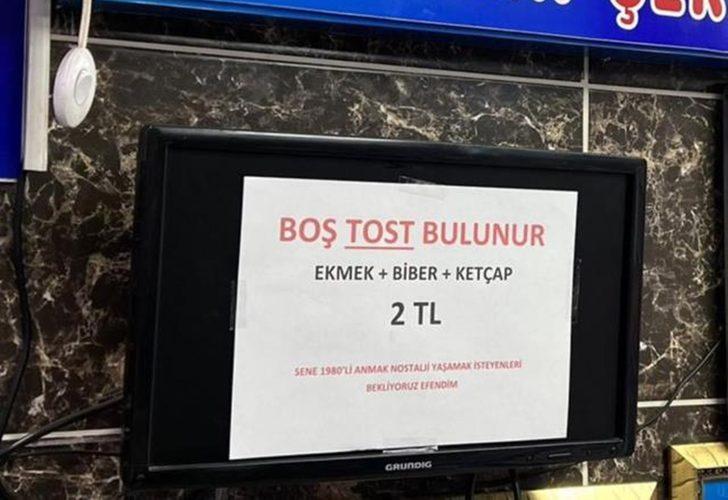 Şaka gerçek oldu! Boş baklavanın ardından şimdi de 'boş tost' - Finans  haberlerinin doğru adresi - Mynet Finans Haber