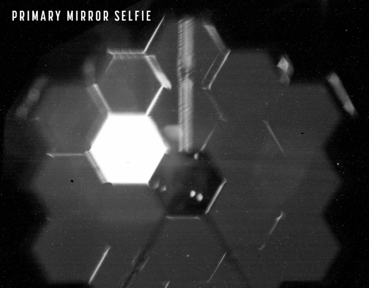 NASA’nın Webb Teleskobu ‘selfie’ gönderdi! İşte ilk görüntü