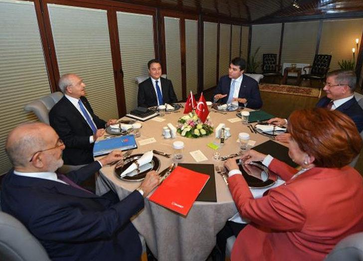 6 lider aynı masada! Görüşme sonrası yorumlar peş peşe geldi