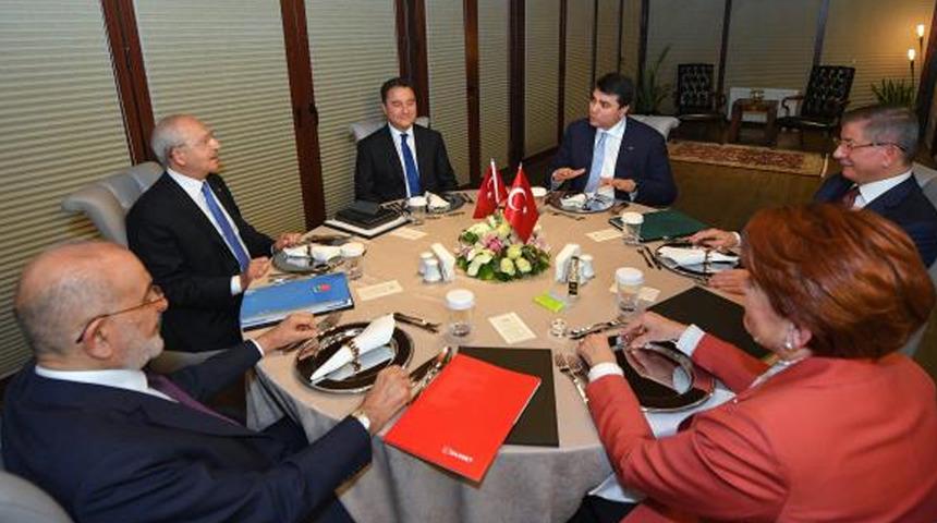 6 lider aynı masada! Görüşme sonrası yorumlar peş peşe geldi