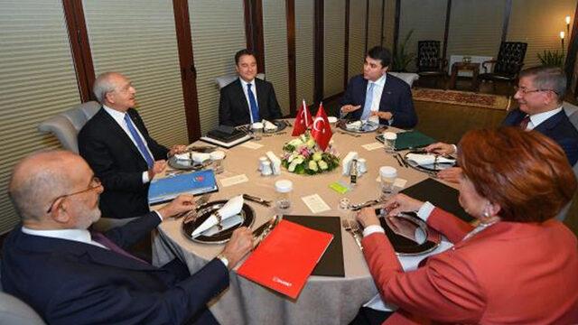 6 lider aynı masada! Görüşme sonrası yorumlar peş peşe geldi