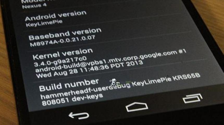 Android 4.4&rsquo;&uuml;n yeni ekran g&ouml;r&uuml;nt&uuml;leri 