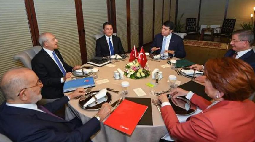 Son Dakika: 6 Muhalefet Lideri buluştu! 'Güçlendirilmiş Parlamenter Sistem' önerisi için tarih verildi