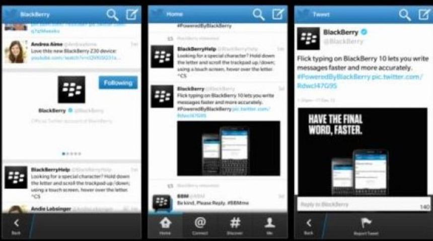BlackBerry Twitter güncellemesini geri çekti