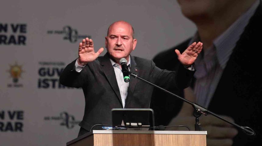 Bakan Soylu'dan sert sözler! "10 tane yuvarlak masanın etrafında bir araya gelseniz de..."