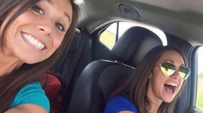 Korkunç kazadan önce son 'selfie'