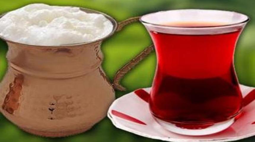 Sıcak havalarda çay yerine ayran için!