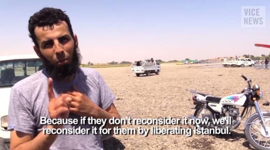 T&uuml;rkiye'yi vurmakla tehdit eden IŞİD militanı &ouml;ld&uuml;r&uuml;ld&uuml;