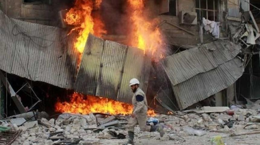 Suriye'de 'klorlu varil bombası' iddiası