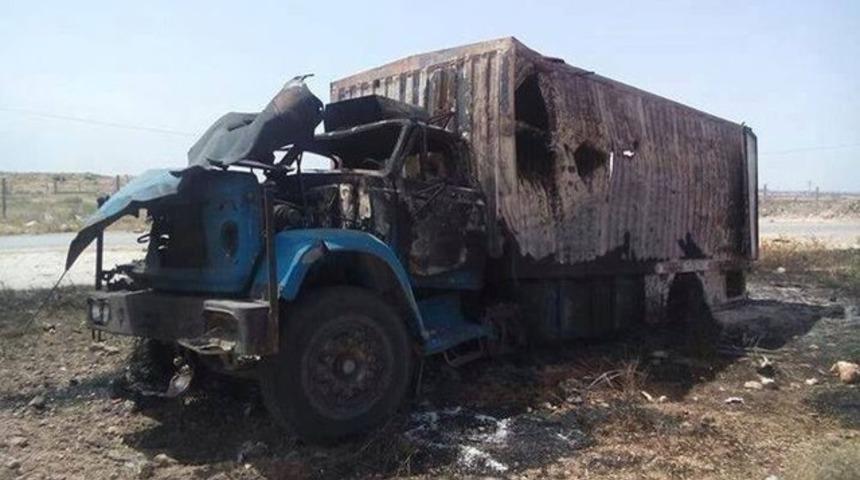 İHH yardım TIR'ları Suriye'de vuruldu