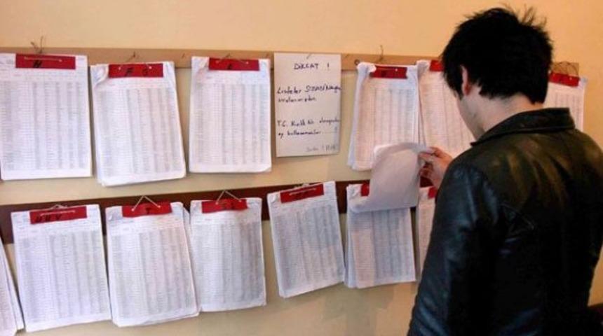 Seçmen listeleri 23 Ocak'ta askıdan indirilecek