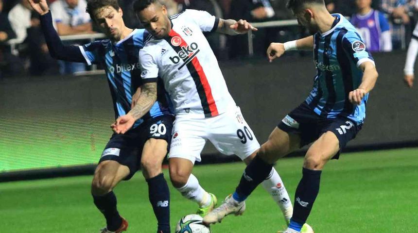 Son anlar nefes kesti! Adana Demirspor- Beşiktaş maçında kazanan çıkmadı
