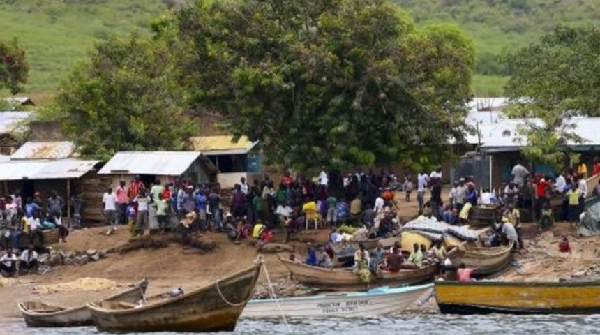 Uganda'da mültecileri taşıyan bot battı: 107 ölü