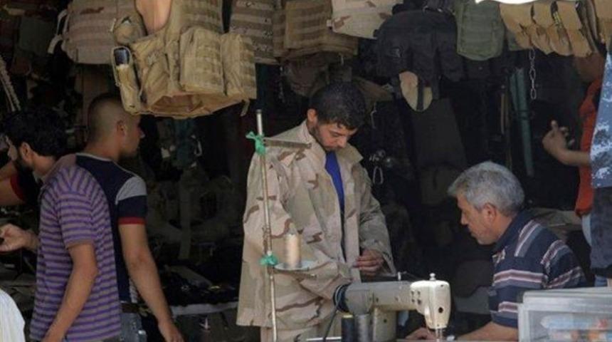 Bağdat'ta askeri giysi satışları patladı