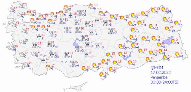 15 Şubat 2022 Salı hava nasıl olacak? 