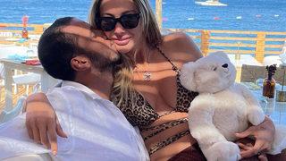 Şeyma Subaşı sevgilisinin kucağında poz verdi! Mohammed Alsaloussi’den flaş hamle 'Evleniyorlar mı?'